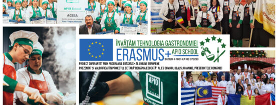 Lansare proiect „Învățăm tehnologia gastronomiei” Erasmus+ APIO